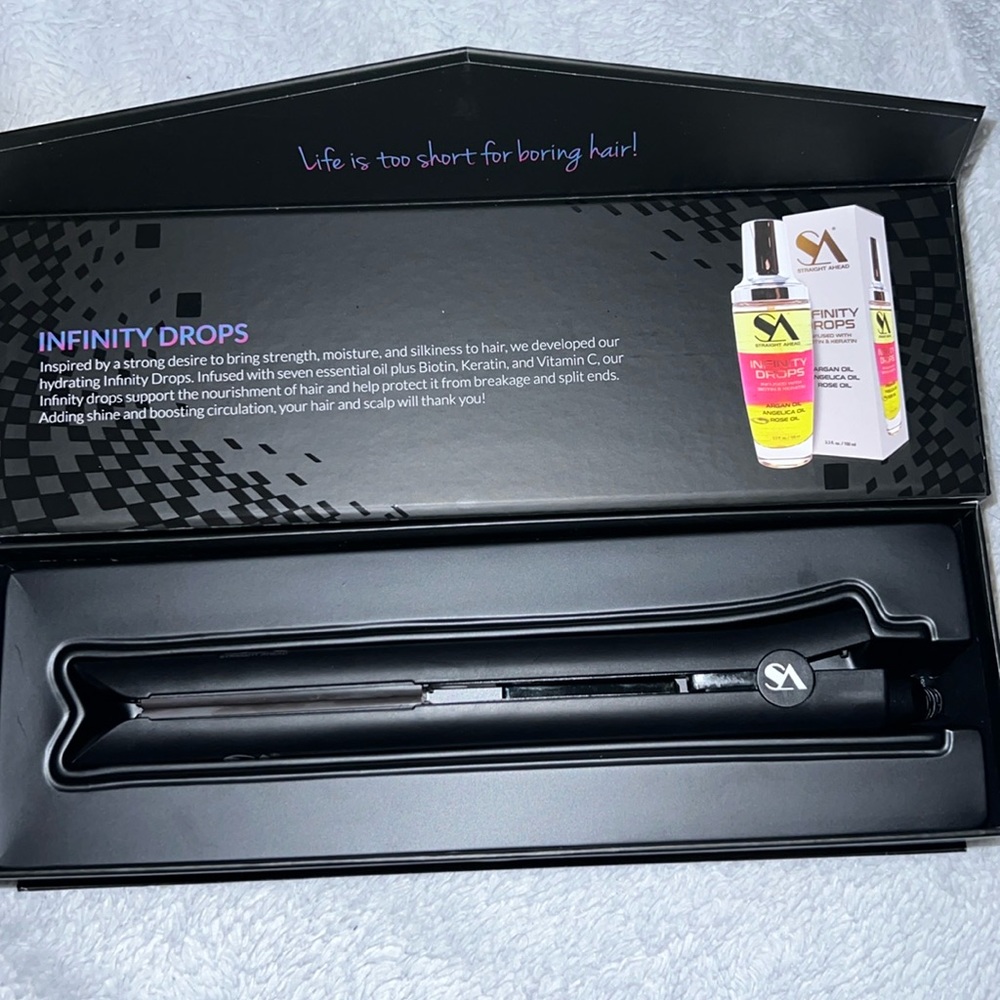Black hair straightener